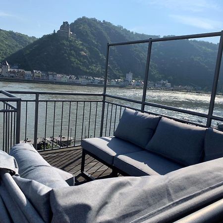 Ferienwohnung "Drei Burgen Blick" Sankt Goar ภายนอก รูปภาพ