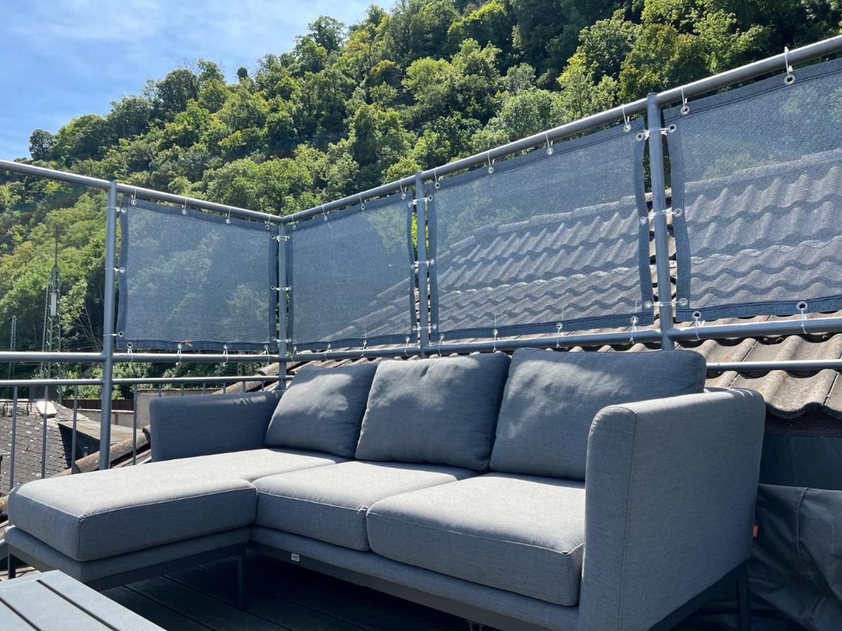 Ferienwohnung "Drei Burgen Blick" Sankt Goar ภายนอก รูปภาพ